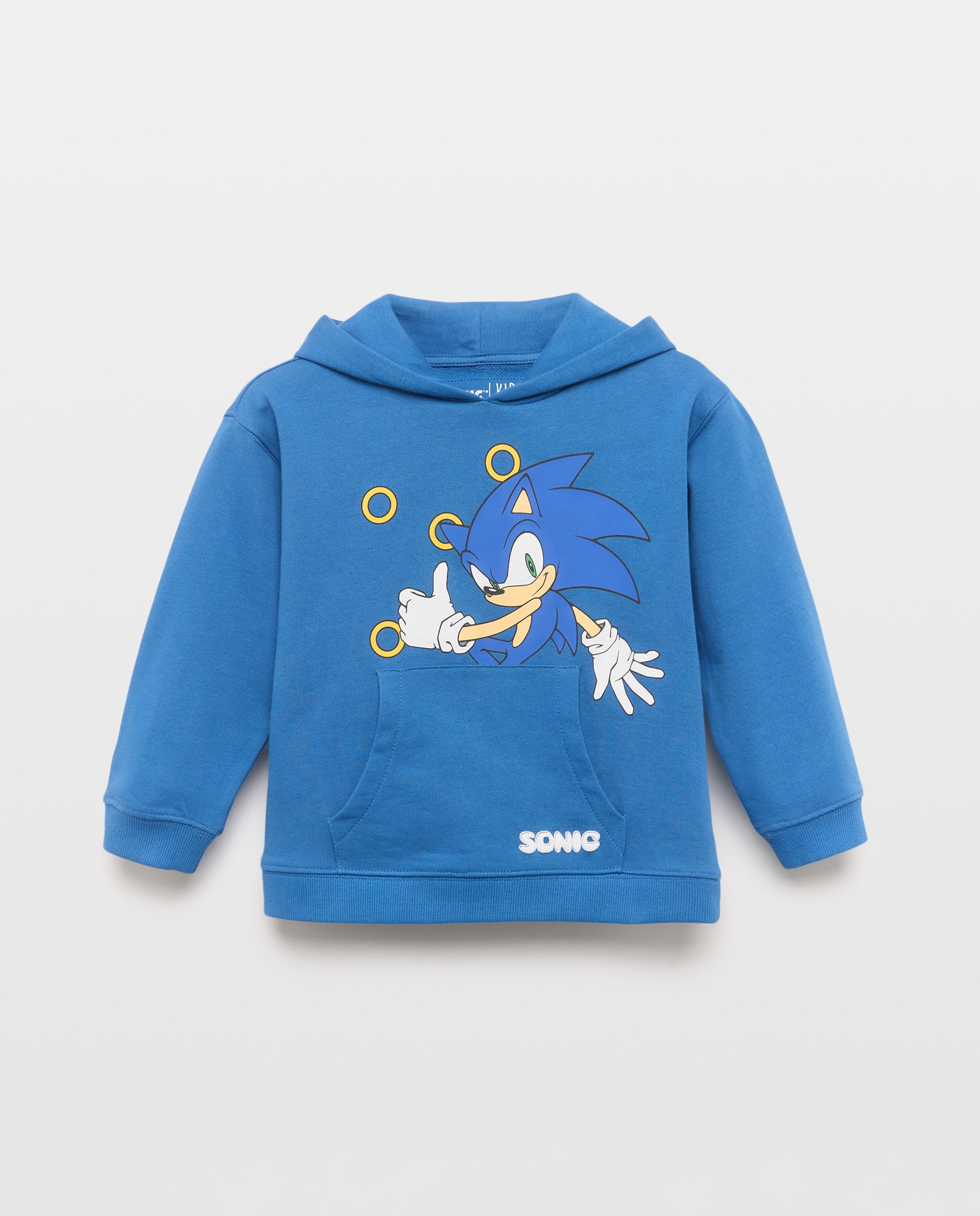 Imagem 0 de Sweatshirt de Estampado Sonic com Capuz de Orelhas
