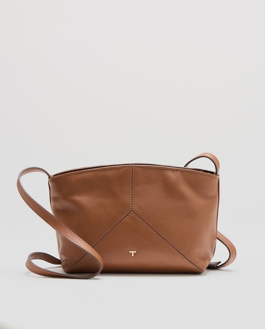 Imagen 0 de Bandolera piezas cremallera piel