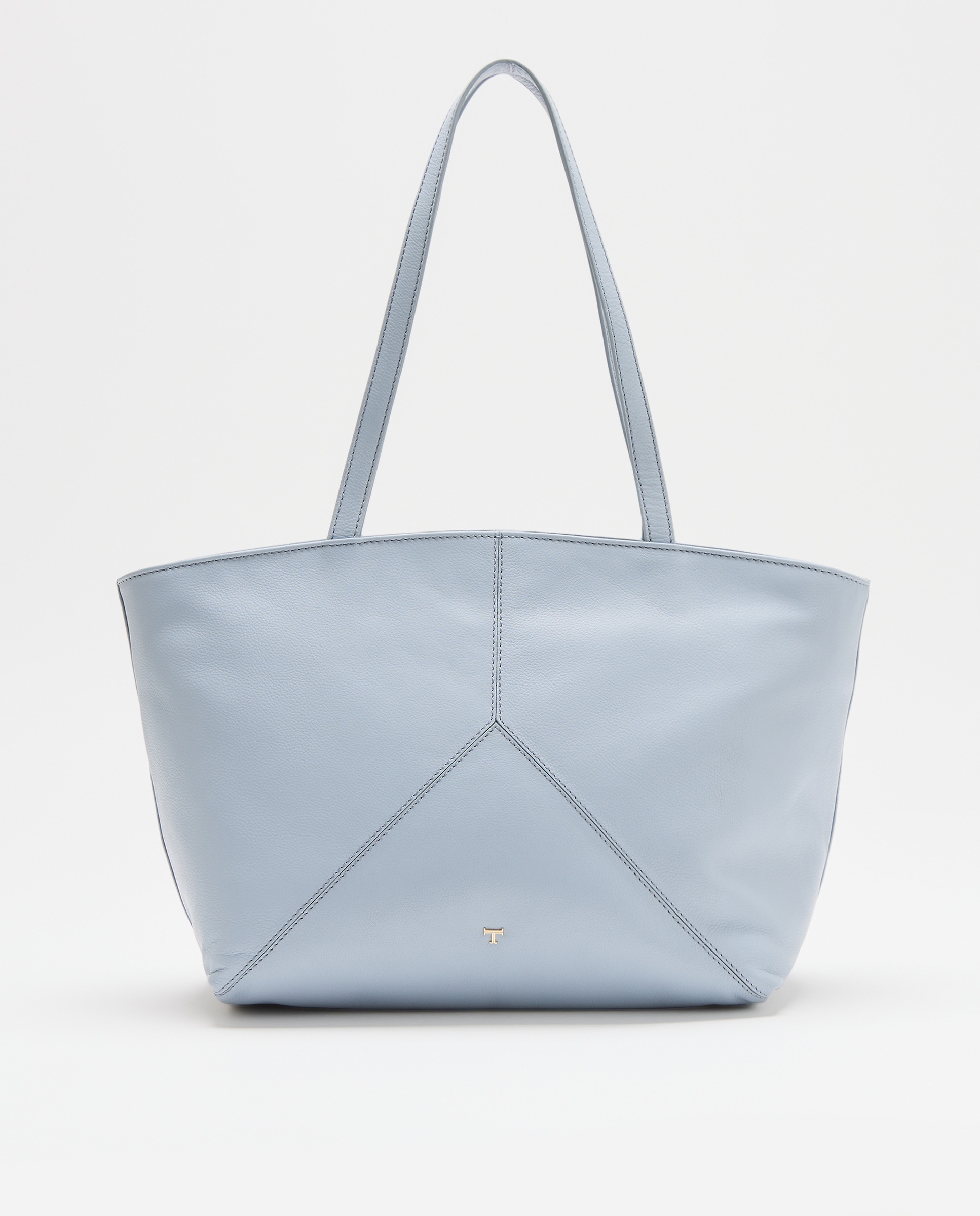 Imagem 0 de Mala Shopper em Pele com Peças e Fecho de Correr