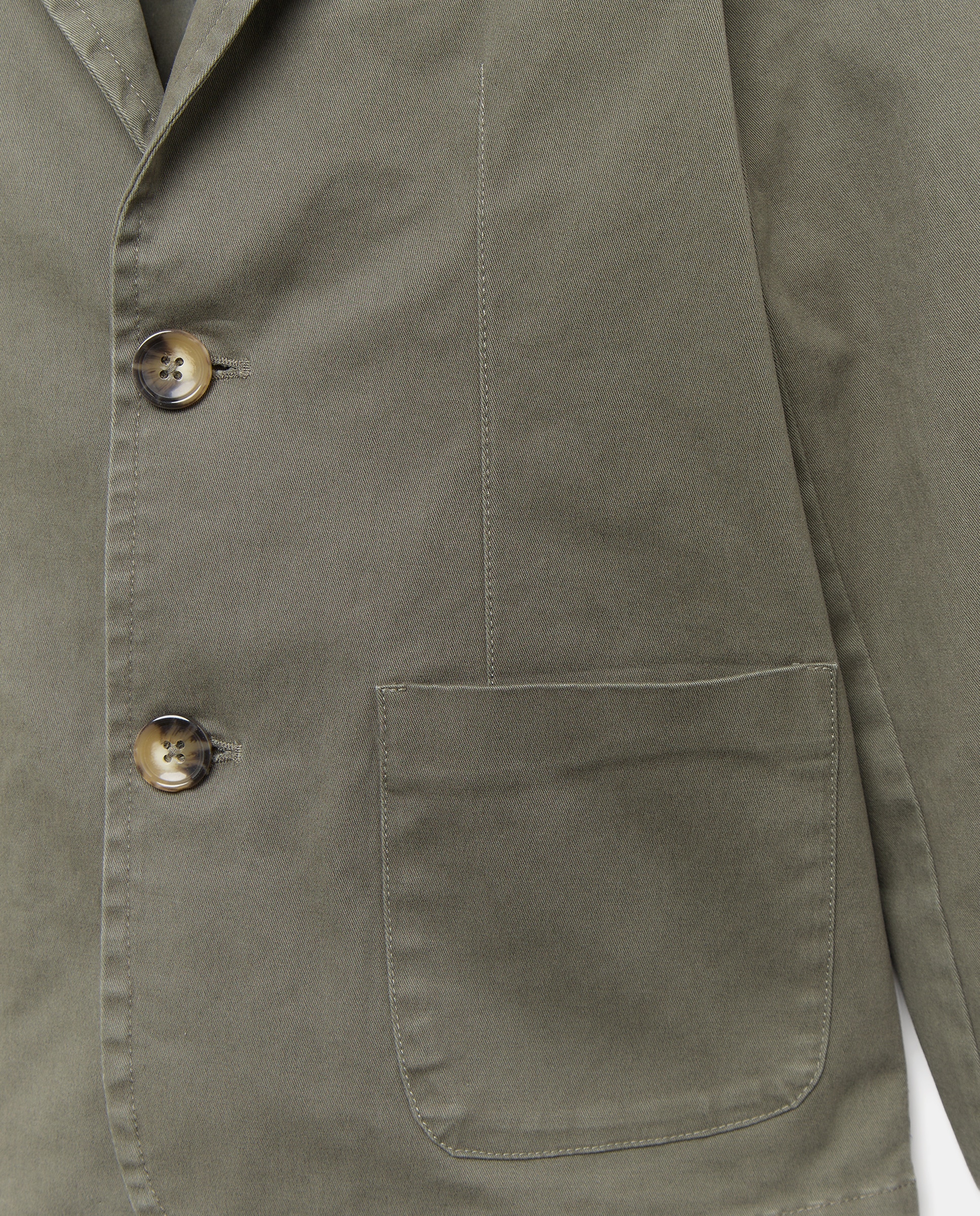 Blazer de niño liso 520 Kaki-3