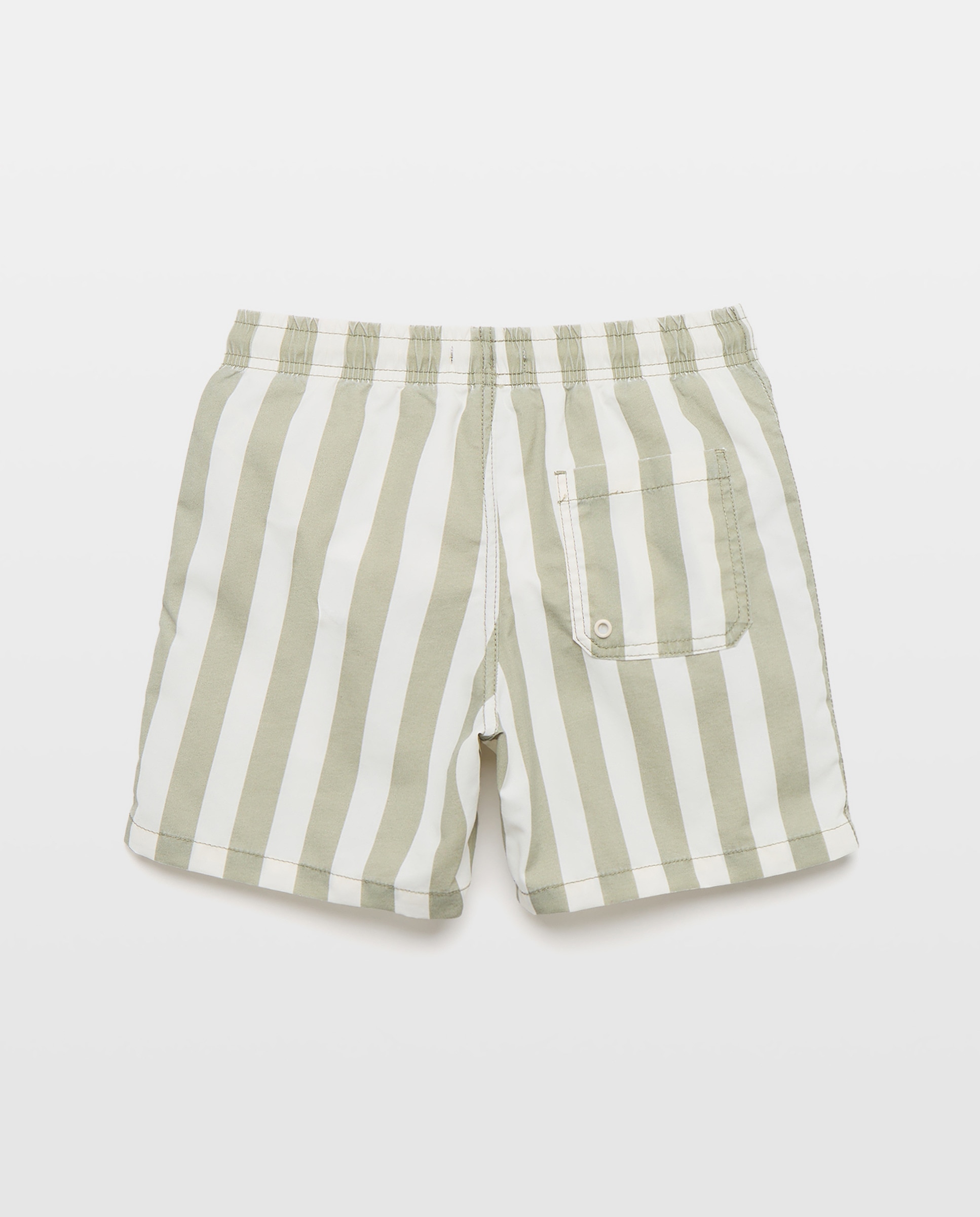 Bañador bermuda infantil raya 520 Kaki-2