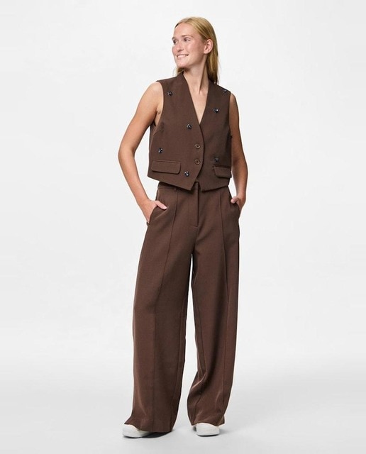 Imagem 0 de Calças largas lisas