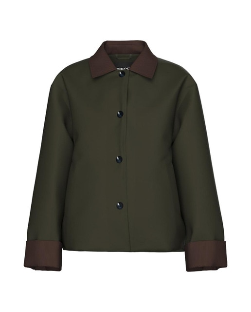 Imagen 0 de Cazadora acolchada de mujer con botones