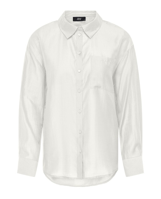 Imagen 0 de Camisa de mujer transparente de manga larga