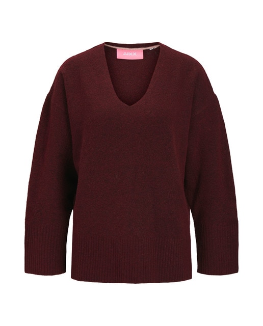 Imagem 0 de Camisola de Malha com Decote em Bico