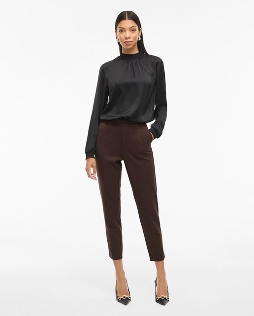 Imagem 0 de Calças slim fit de mulher