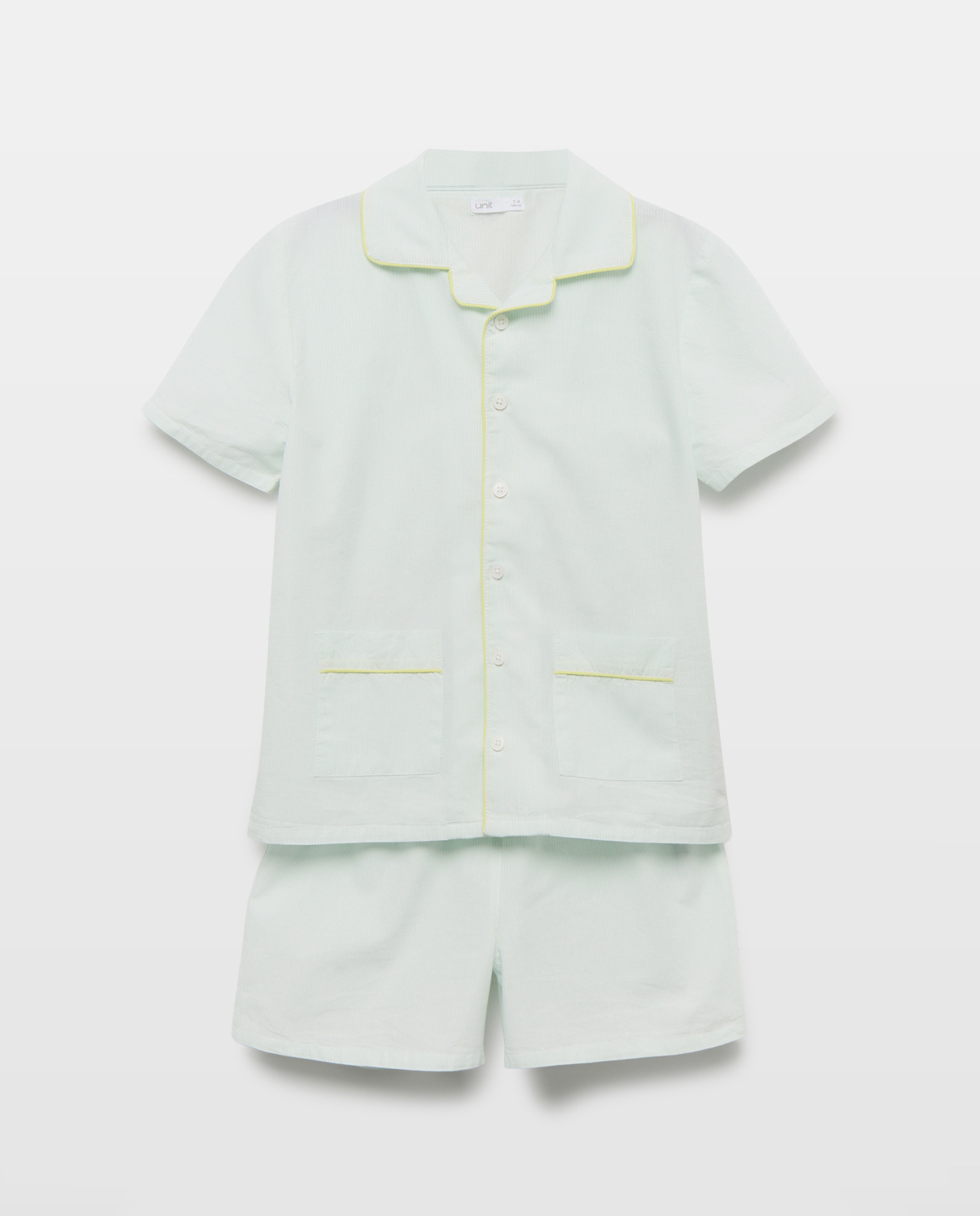 Imagen 0 de Pijama de niño de popelín corto