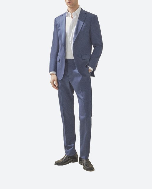 Imagen 0 de Traje microdibujo lavable de hombre