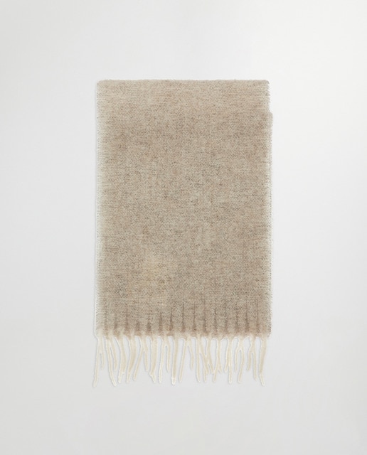 Imagen 0 de Bufanda con flecos de hombre