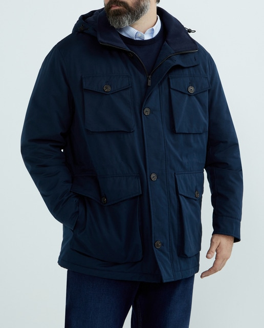 Imagen 0 de Cazadora de hombre algodón nylon