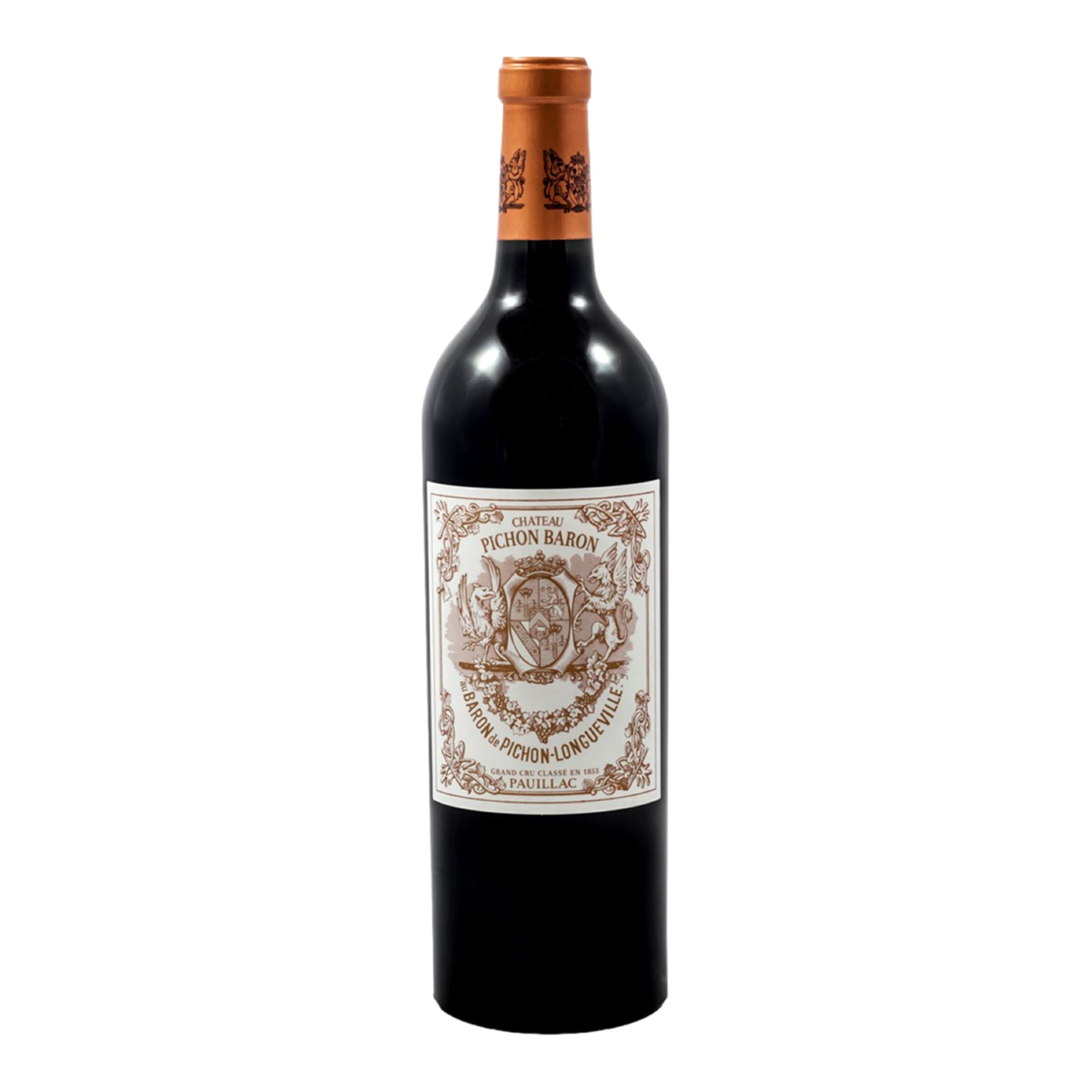 Vino tinto Château Pichon Longueville Baron de Pauillac 2020 Burdeos 1