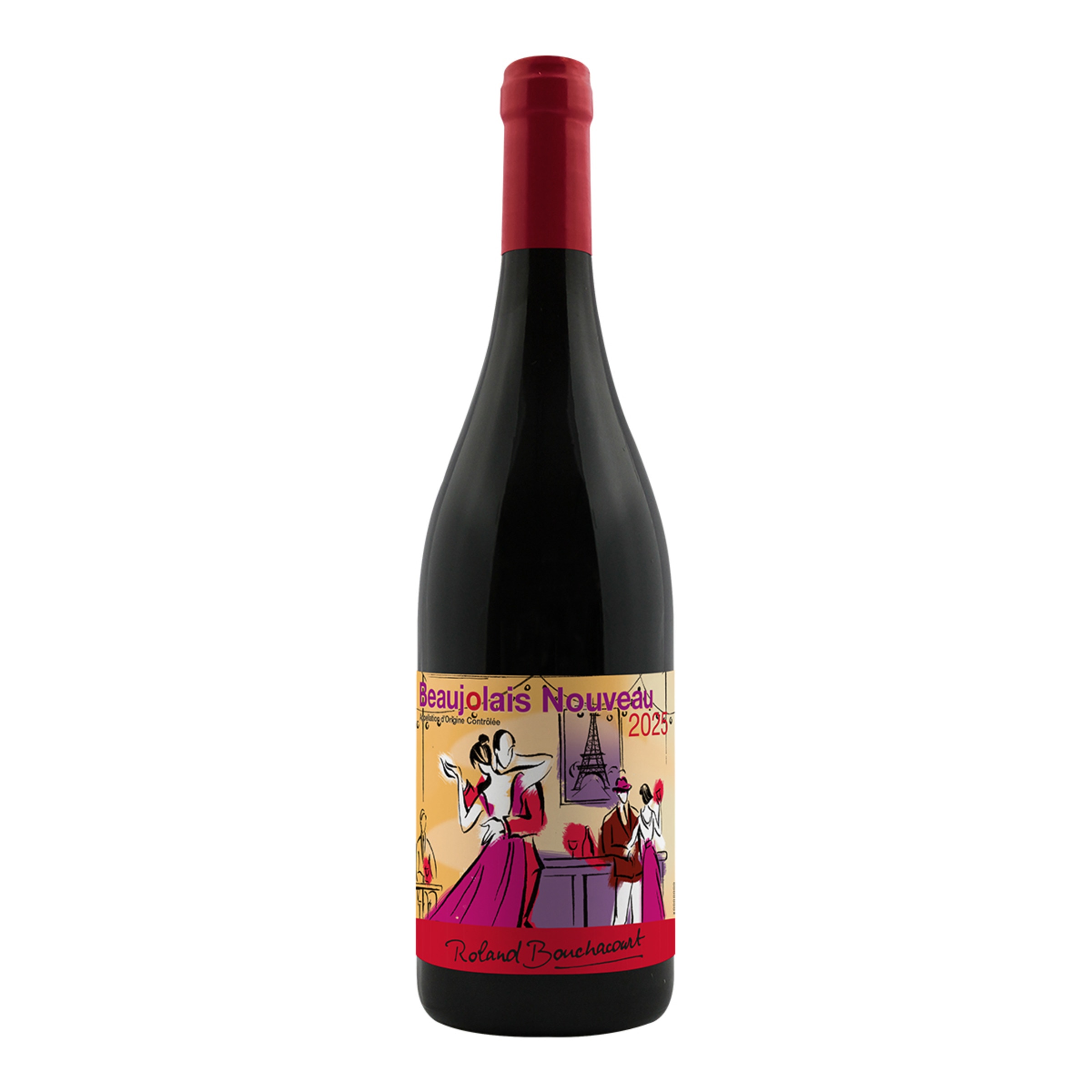 Imagen 0 de Vino tinto Beaujolais Nouveau 2025 Rouland Bourchacourt