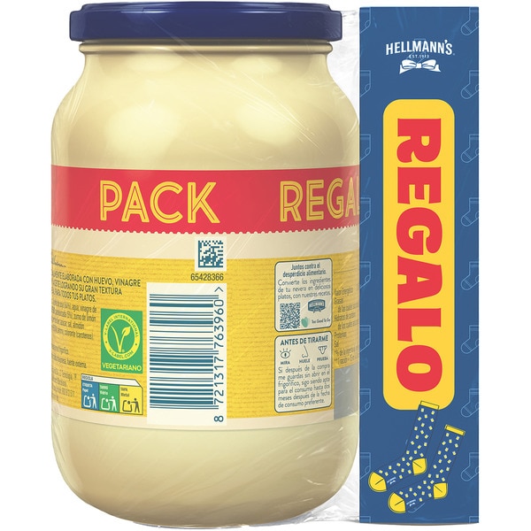 Mayonnaise glutenfrei Flacon 650 ml + Socken als Geschenk