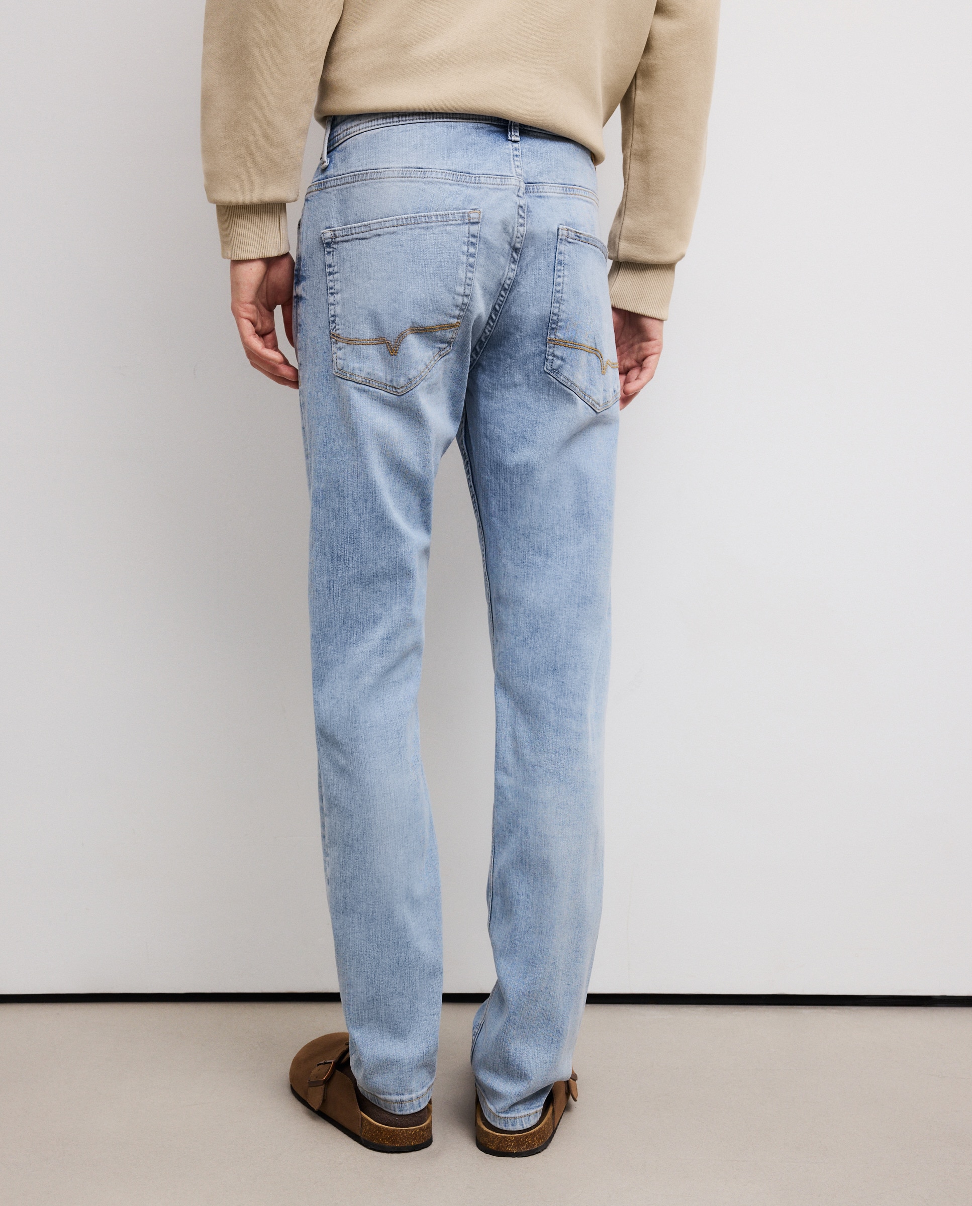 Jeans Skinny Fit Azul pálido-3