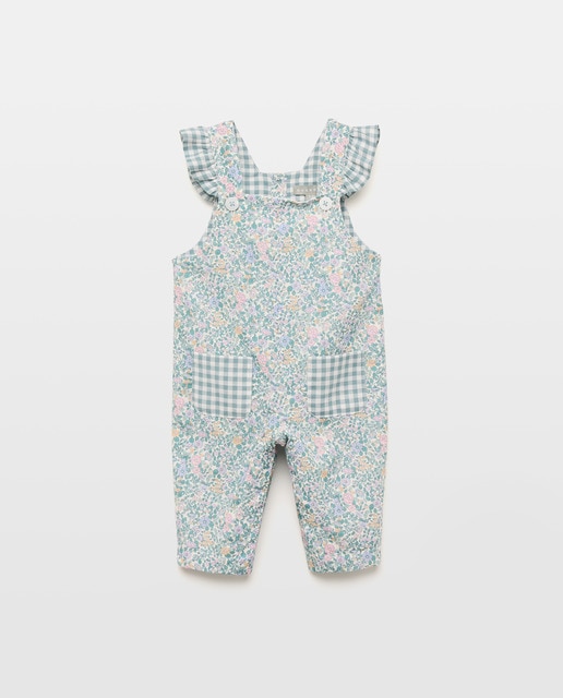 Imagem 0 de Jardineiras de Bebé com Folho e Estampado