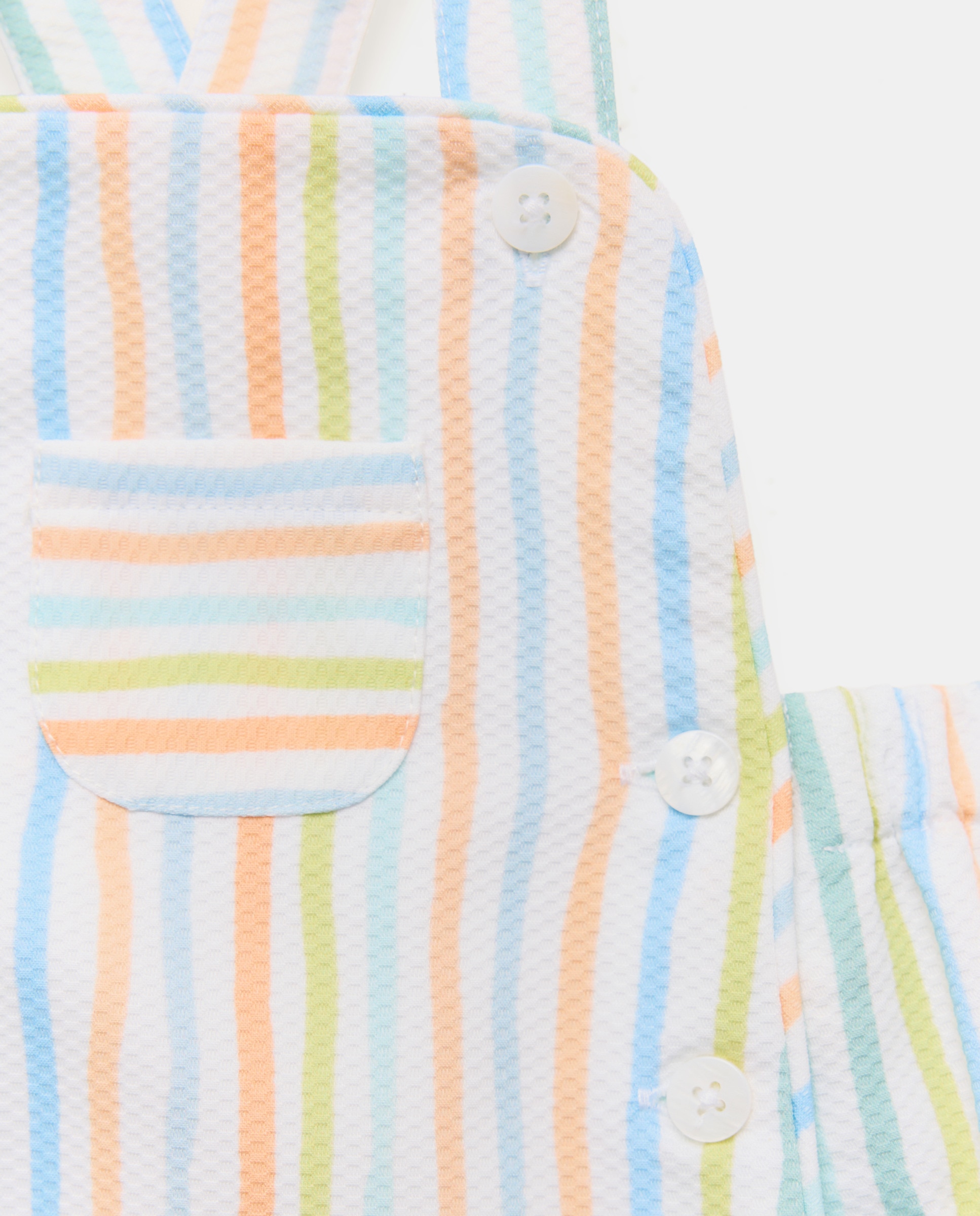 Babygrow de Alças Piqué de Bebé Verde-3