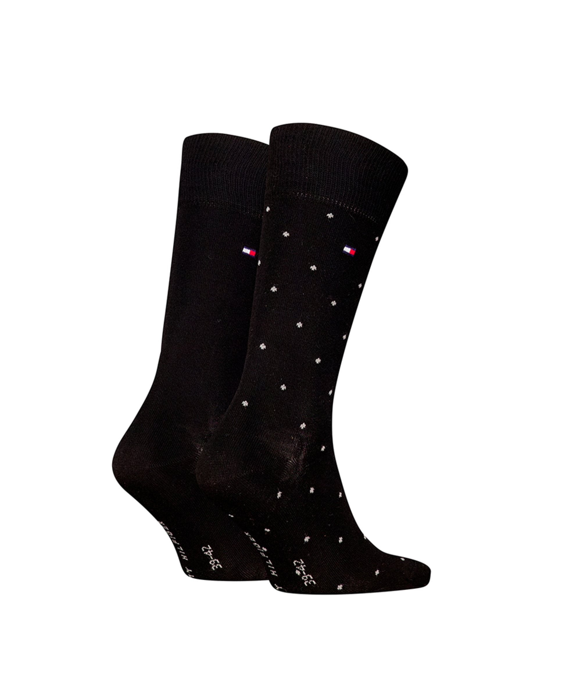 Pack de 2 Pares de Meias com Fantasia Preto-3