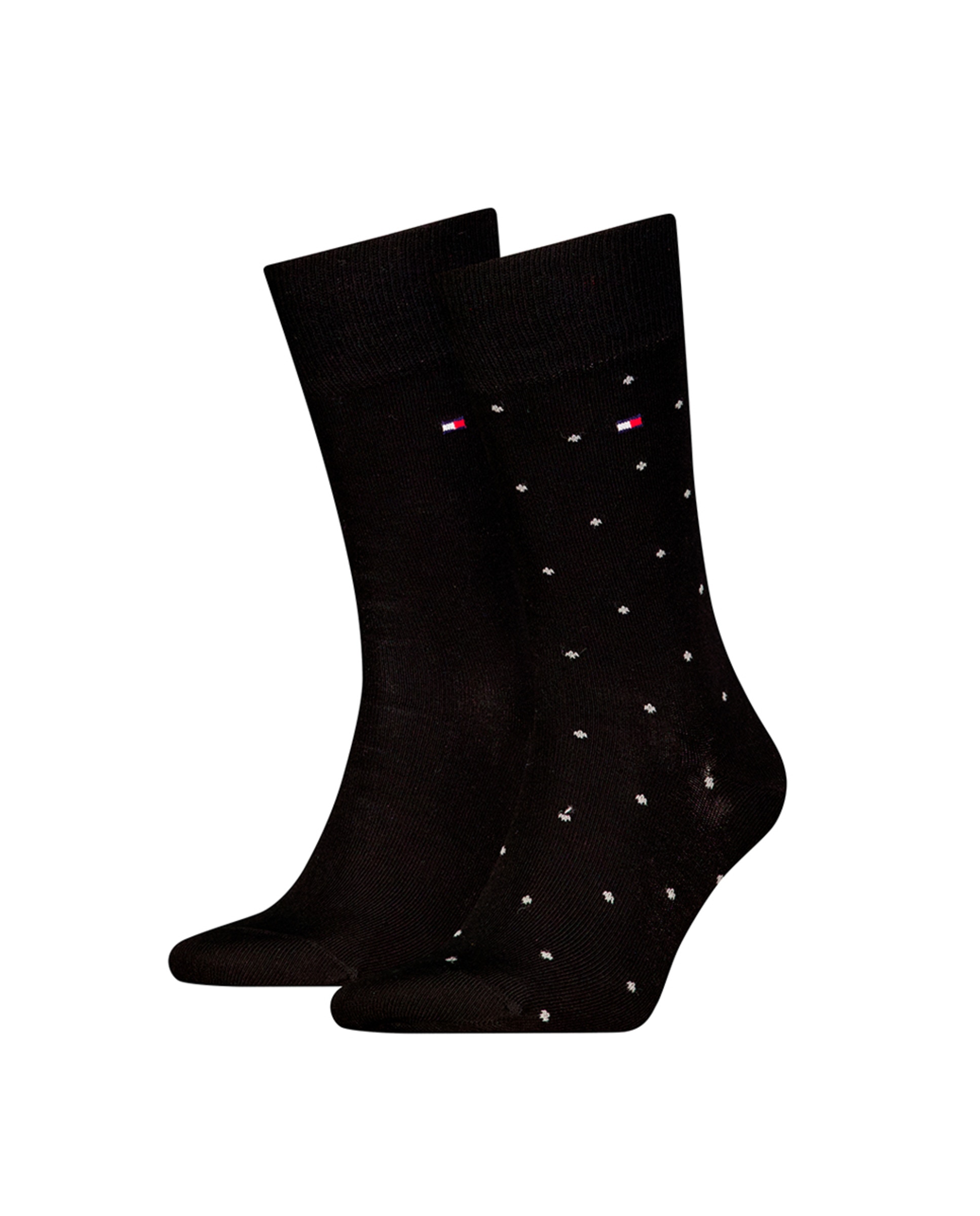 Pack de 2 Pares de Meias com Fantasia Preto-2