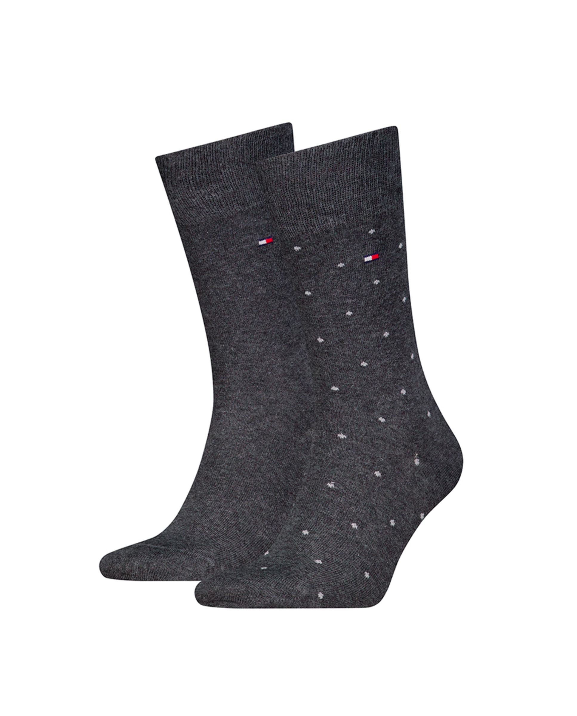 Pack de 2 Pares de Meias com Fantasia Cinzento-3