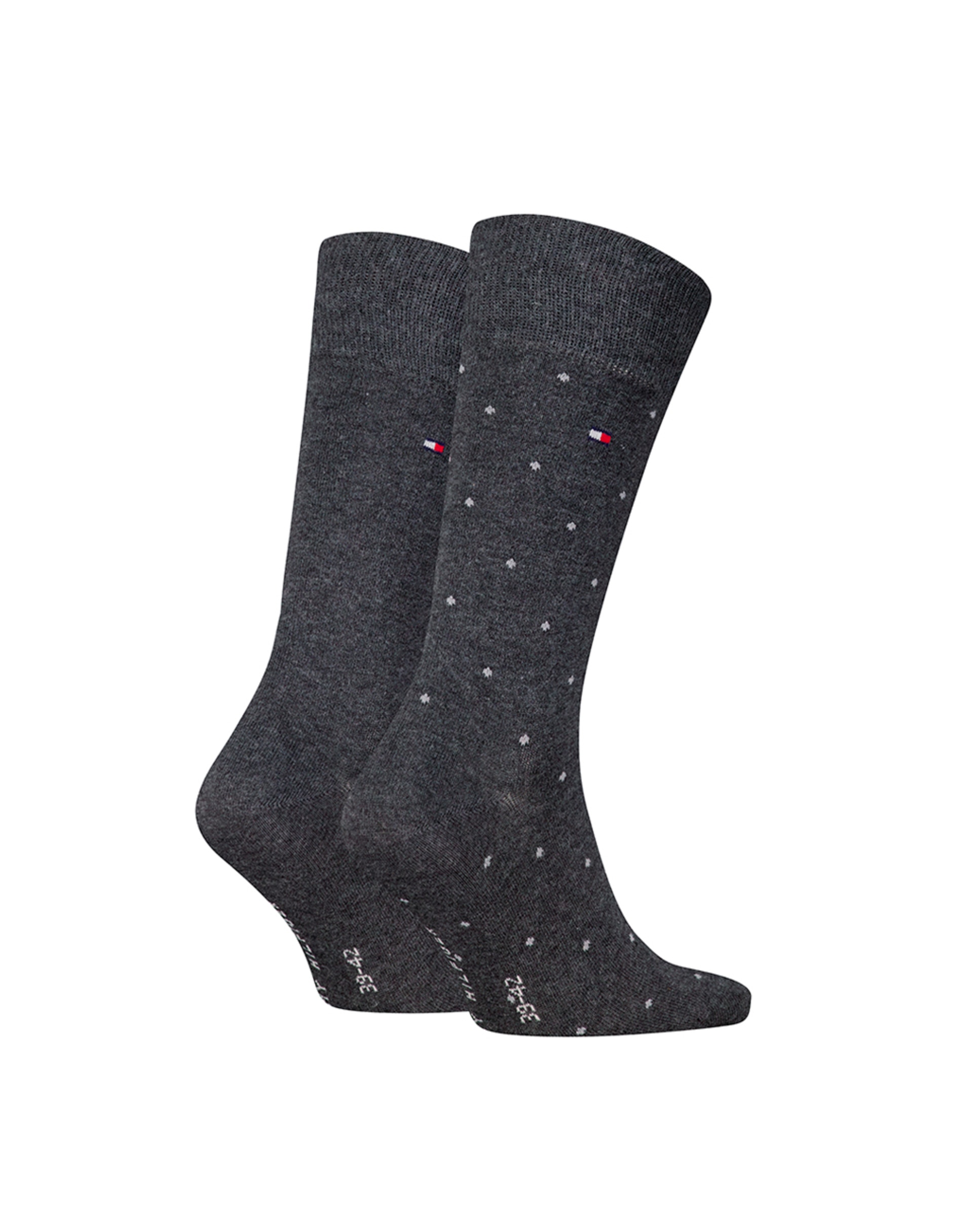 Pack de 2 Pares de Meias com Fantasia Cinzento-2