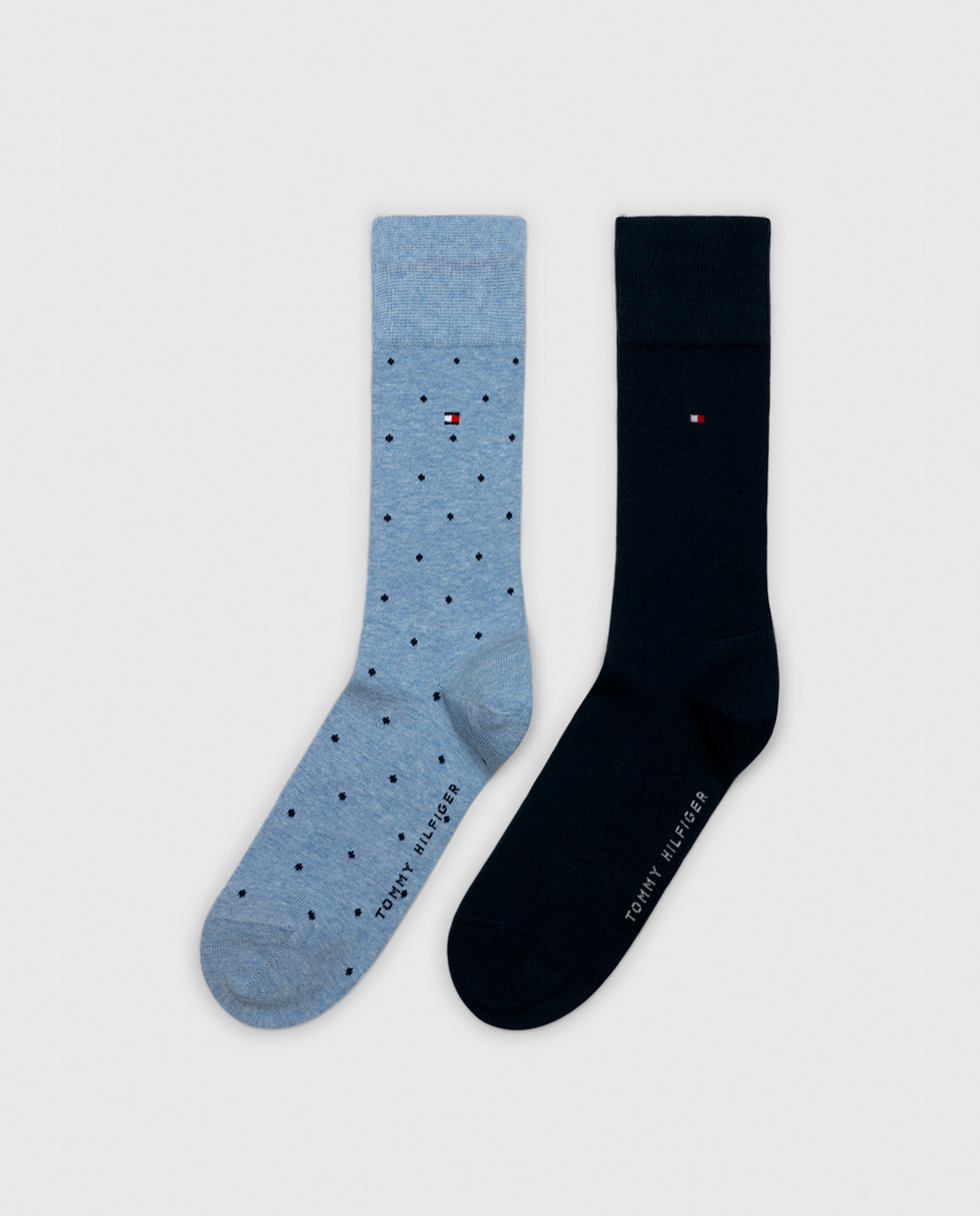 Pack de 2 Pares de Meias com Fantasia Azul-1