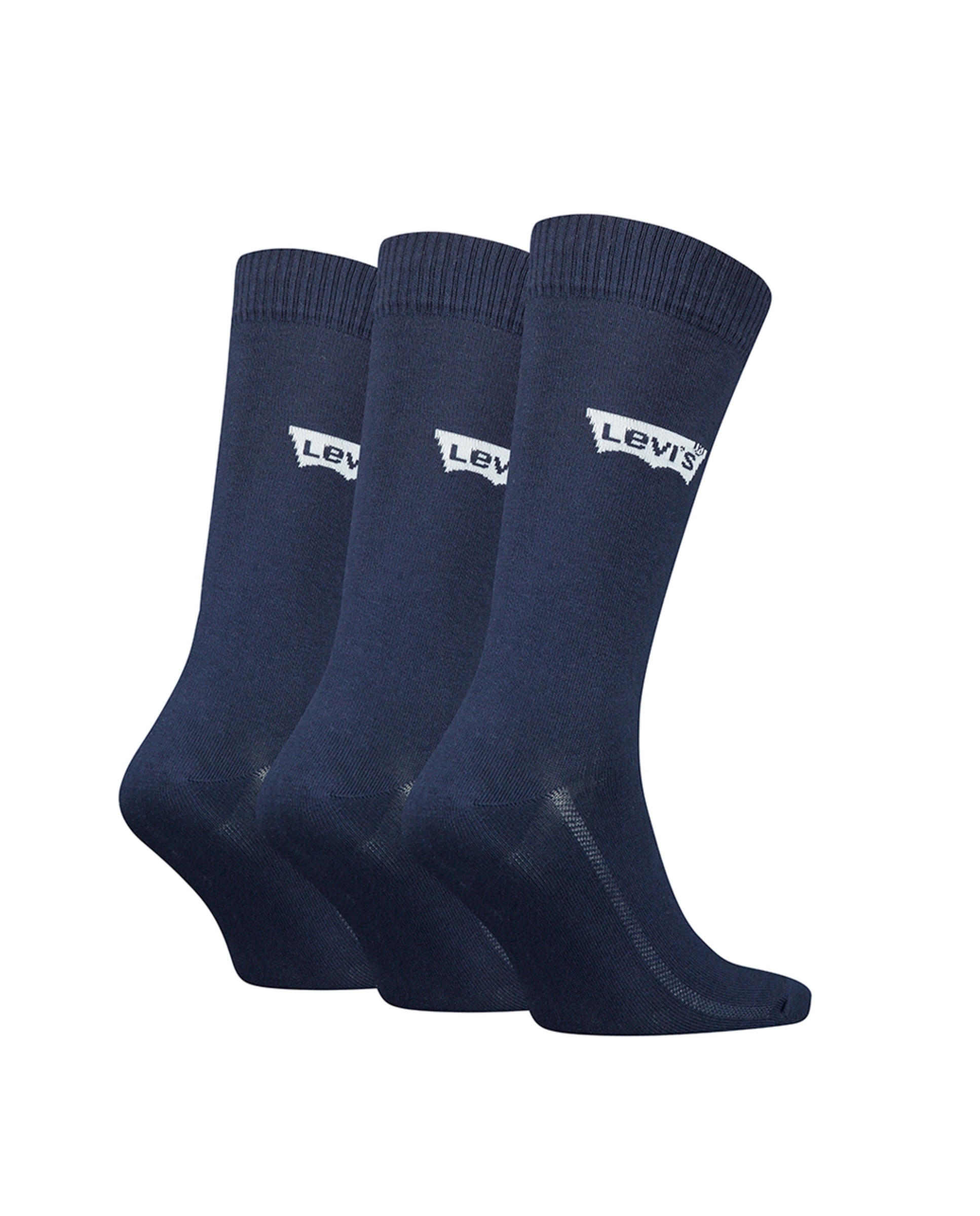 Imagem 0 de Pack de três pares de meias curtas azuis de homem