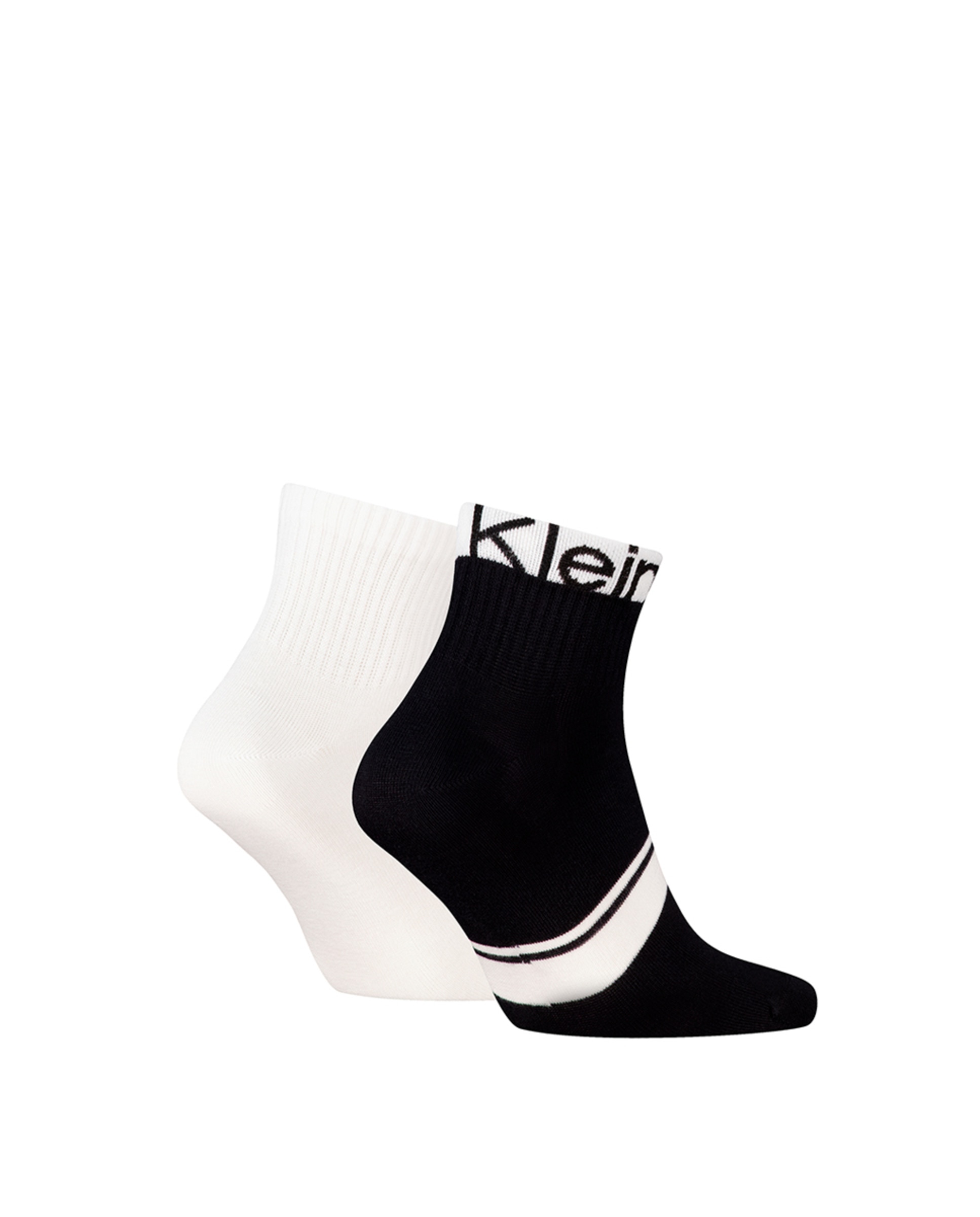 Meias de Cano Curto (Pack de 2 Pares) Preto-2