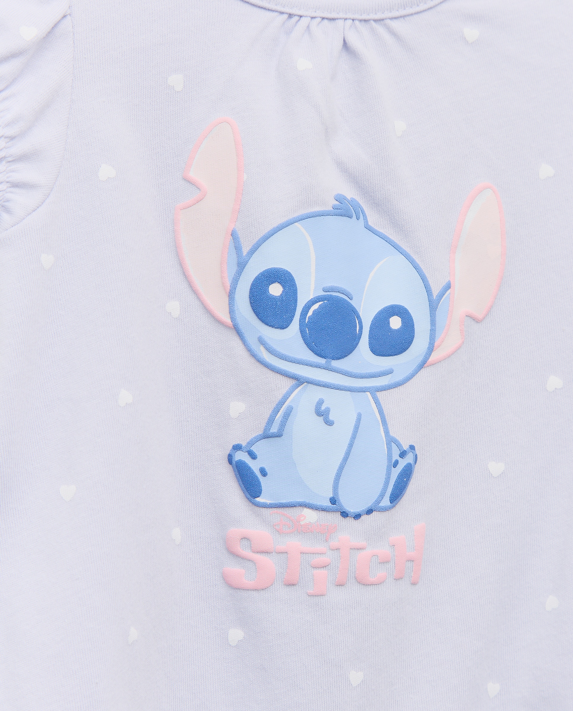 Babygrow Curto de Bebé Lilo & Stitch Cotton Juice Azul-marinho-3