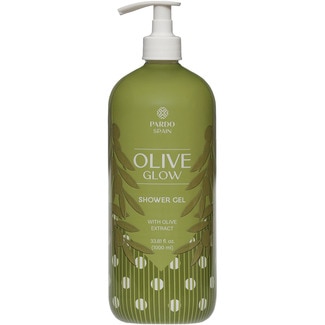 gel de baño con extracto de oliva dosificador 1 l - Pardo