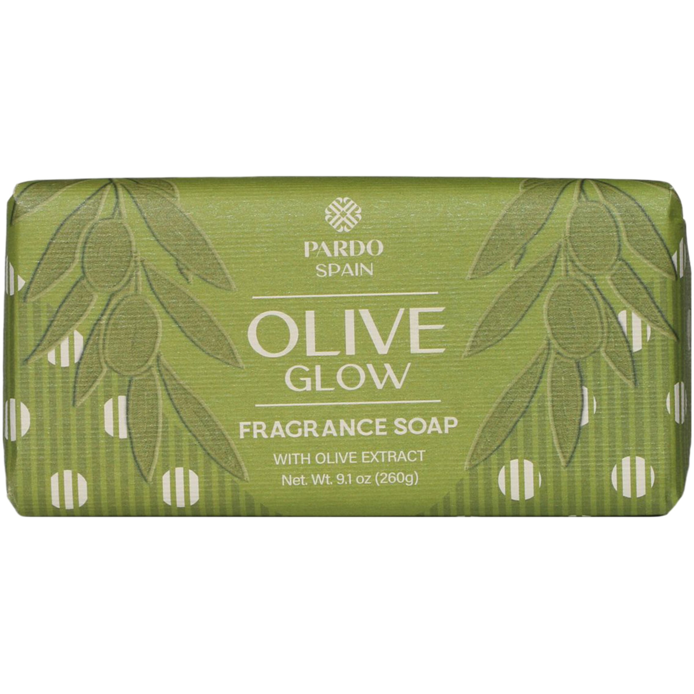 jabón de tocador con extracto de oliva pastilla 260 g