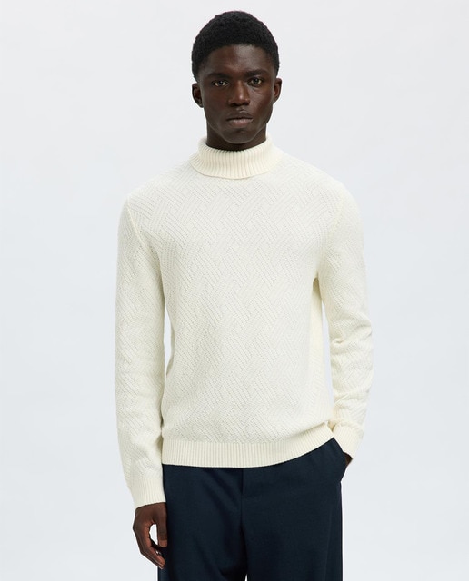 Imagem 0 de Camisola de Malha com Gola Alta