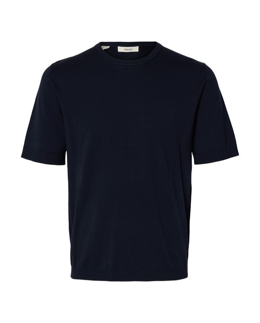 Imagem 0 de T-shirt de Manga Curta de Malha Lisa