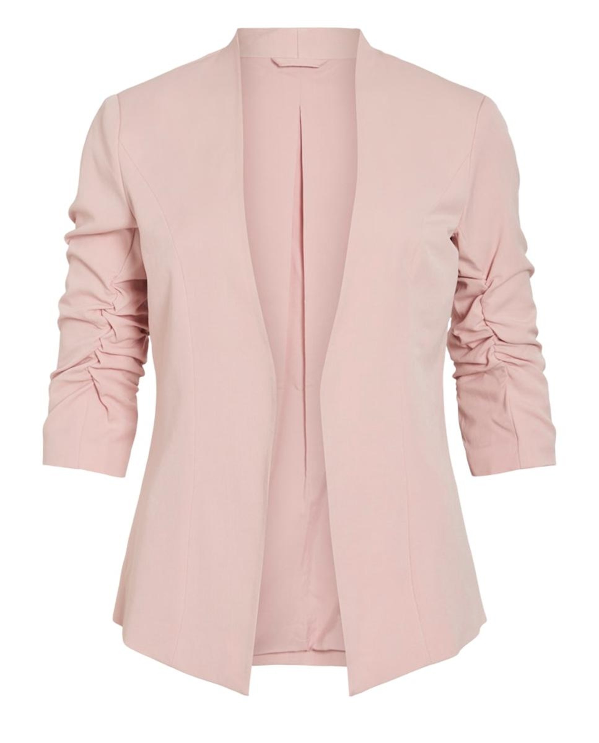 Blazer com Mangas ¾ Rosa-claro-6