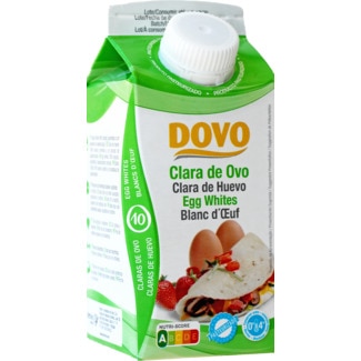 Clara Líquida Pasteurizada embalagem 320 ml - Dovo