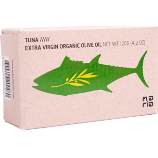 Atum em Azeite Virgem Extra Biológico embalagem 120 g - Maria Organic