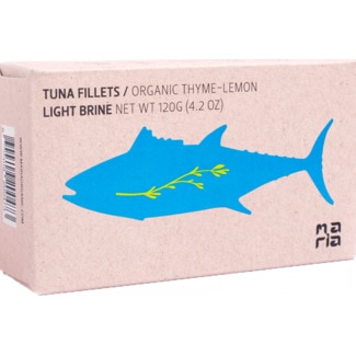 Atum em Água Biológico embalagem 120 g - Maria Organic