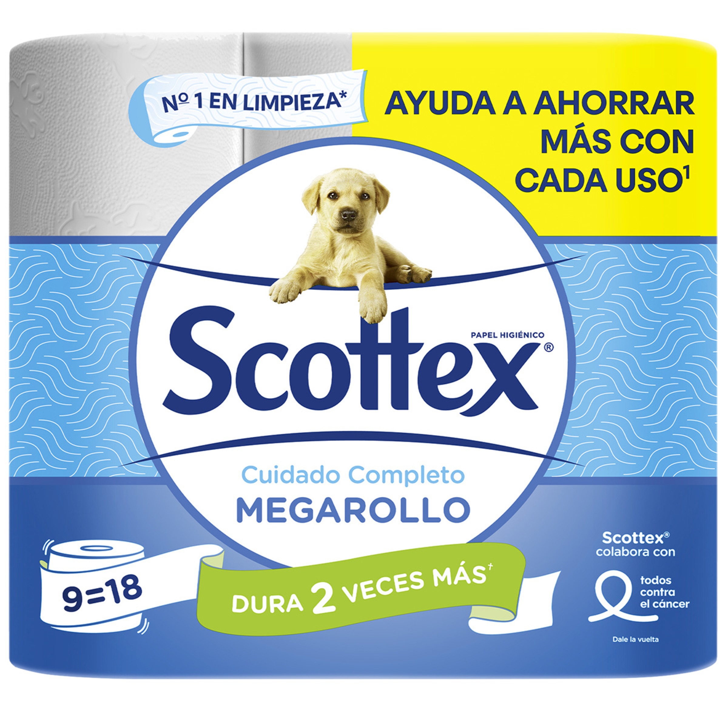 Papel Higiénico Mega Rolo embalagem 9 unidades