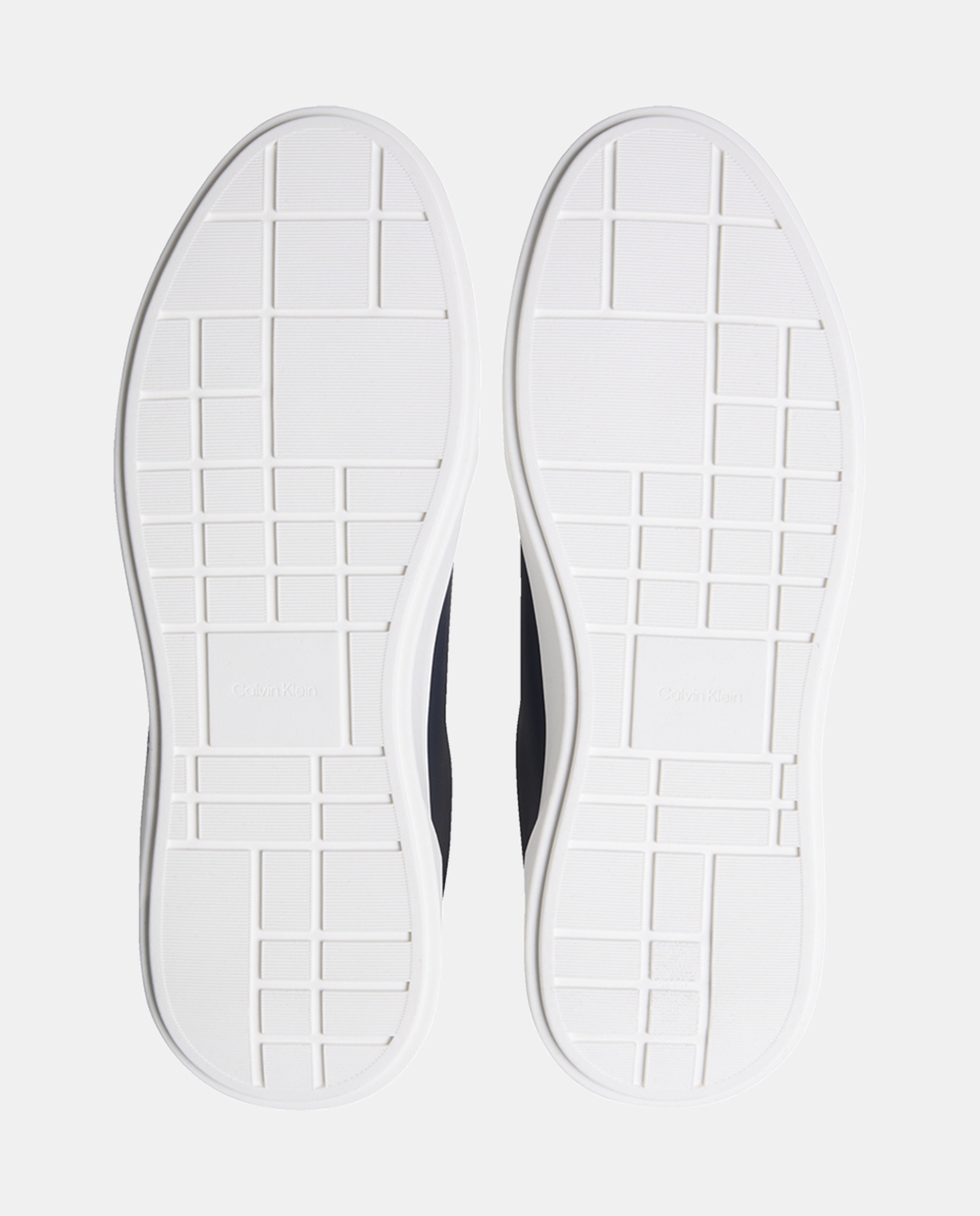 Sapatilhas em Pele com Monograma Azul-marinho-5