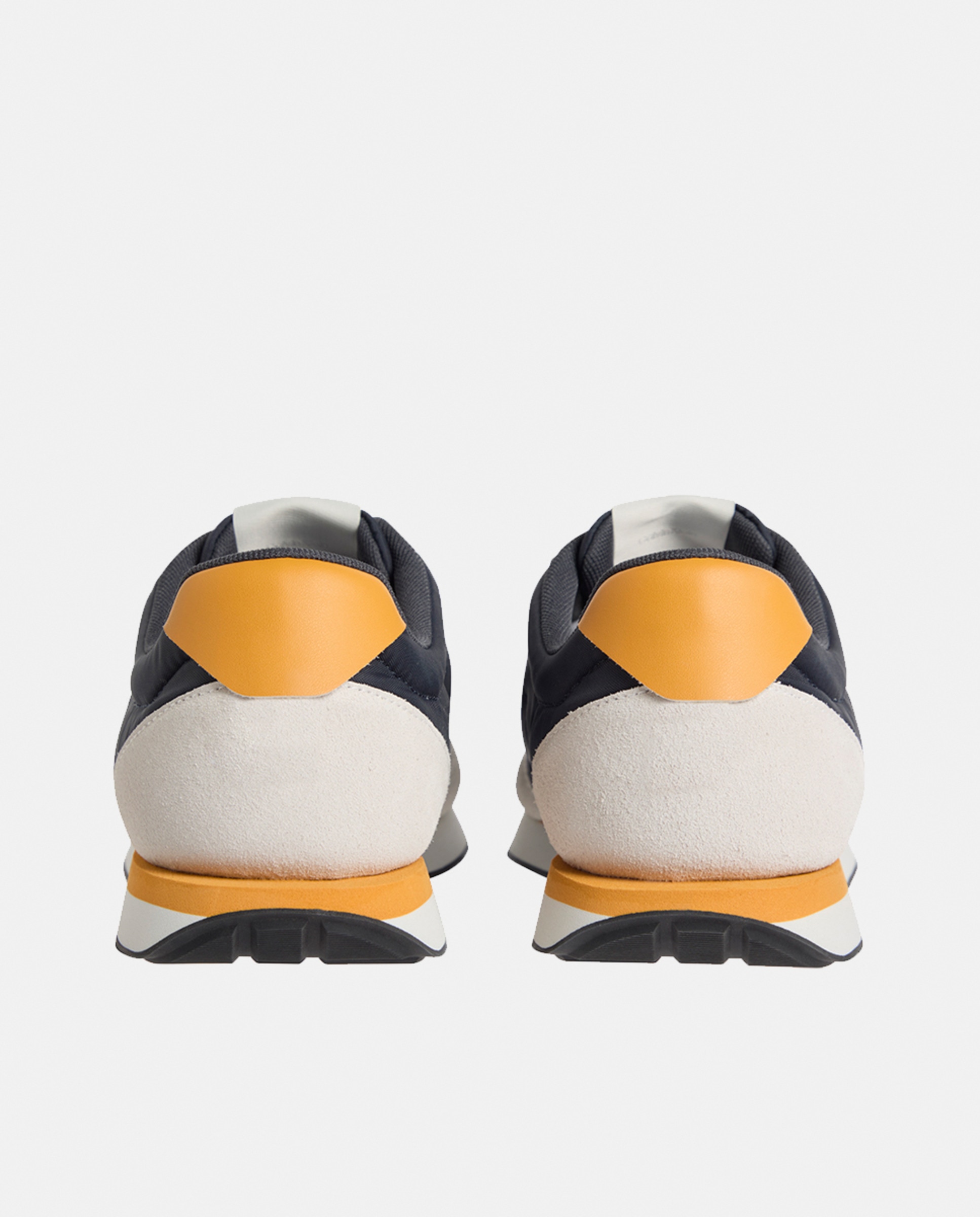 Sapatilhas Runner de Nylon e Croute Azul-marinho-4