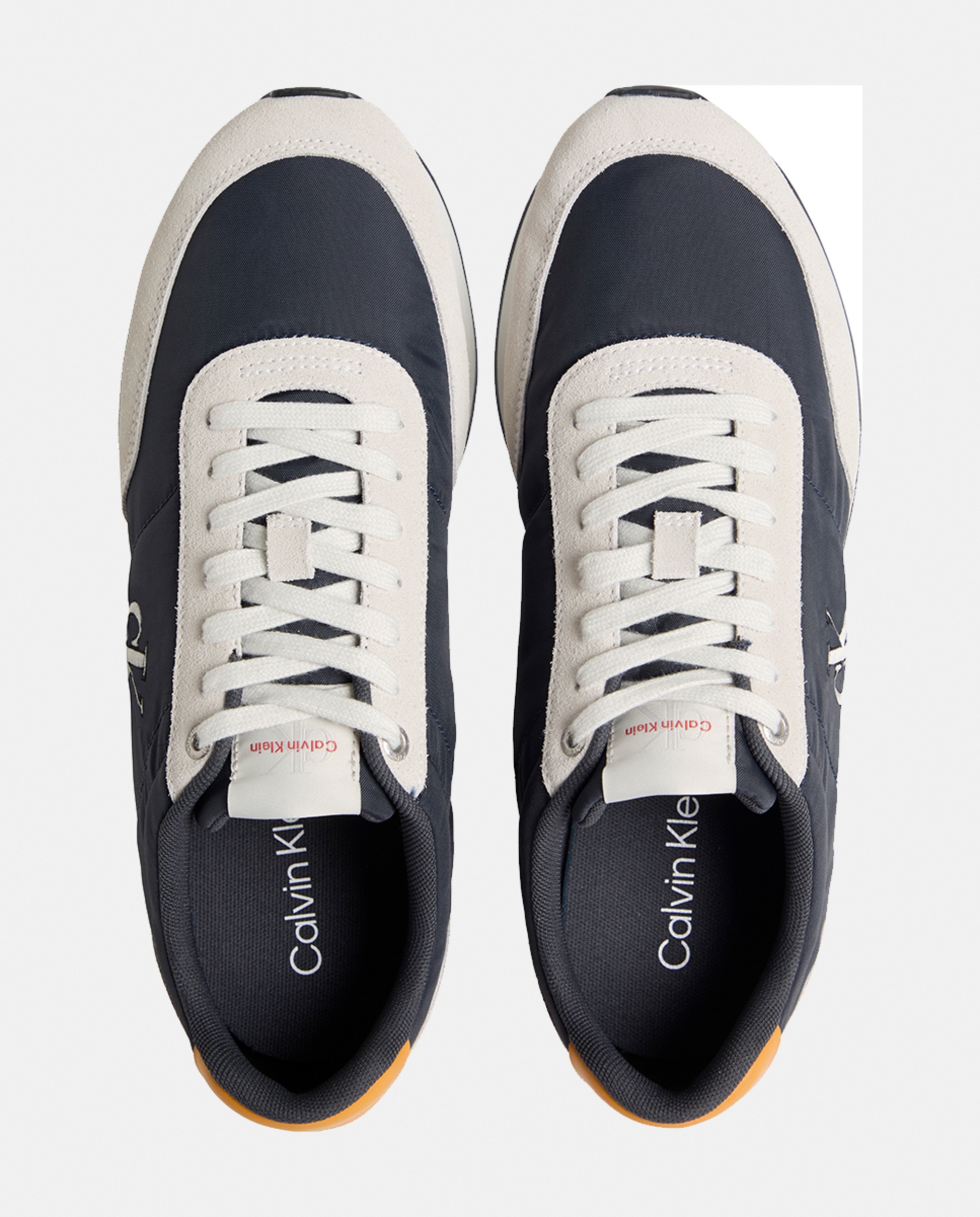 Sapatilhas Runner de Nylon e Croute Azul-marinho-3