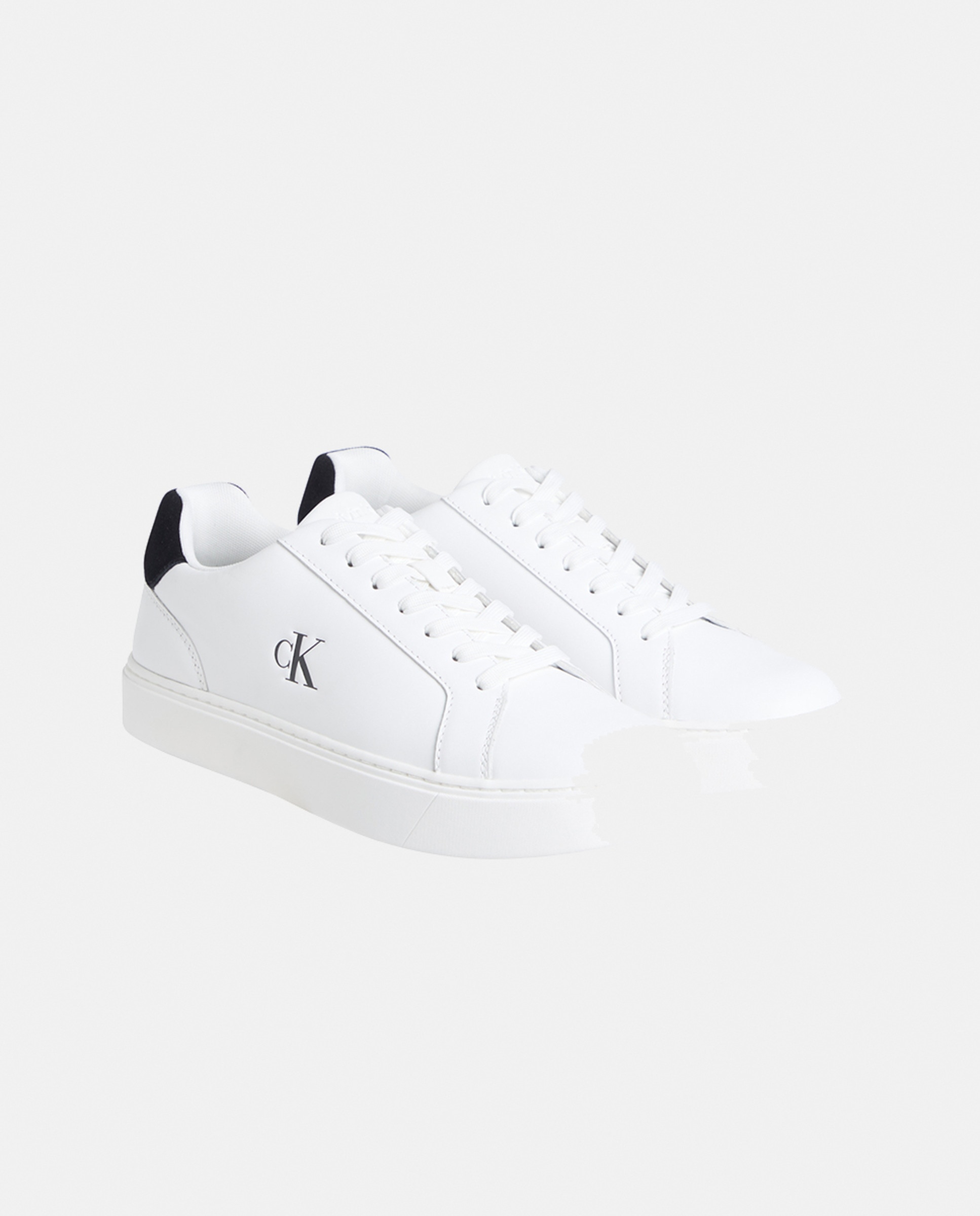 Sapatilhas em Pele Branco-2