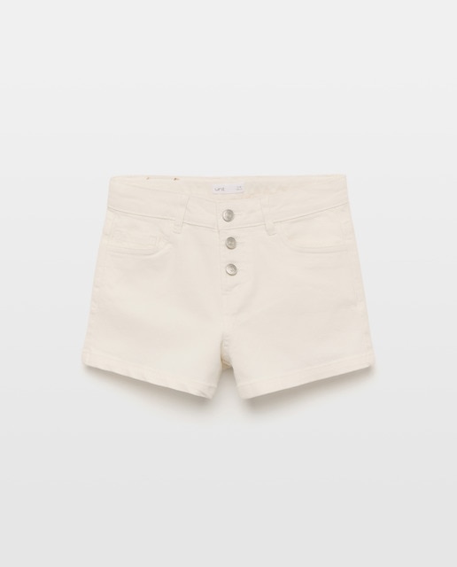 Imagen 0 de Short niña vaquero con botones de twill