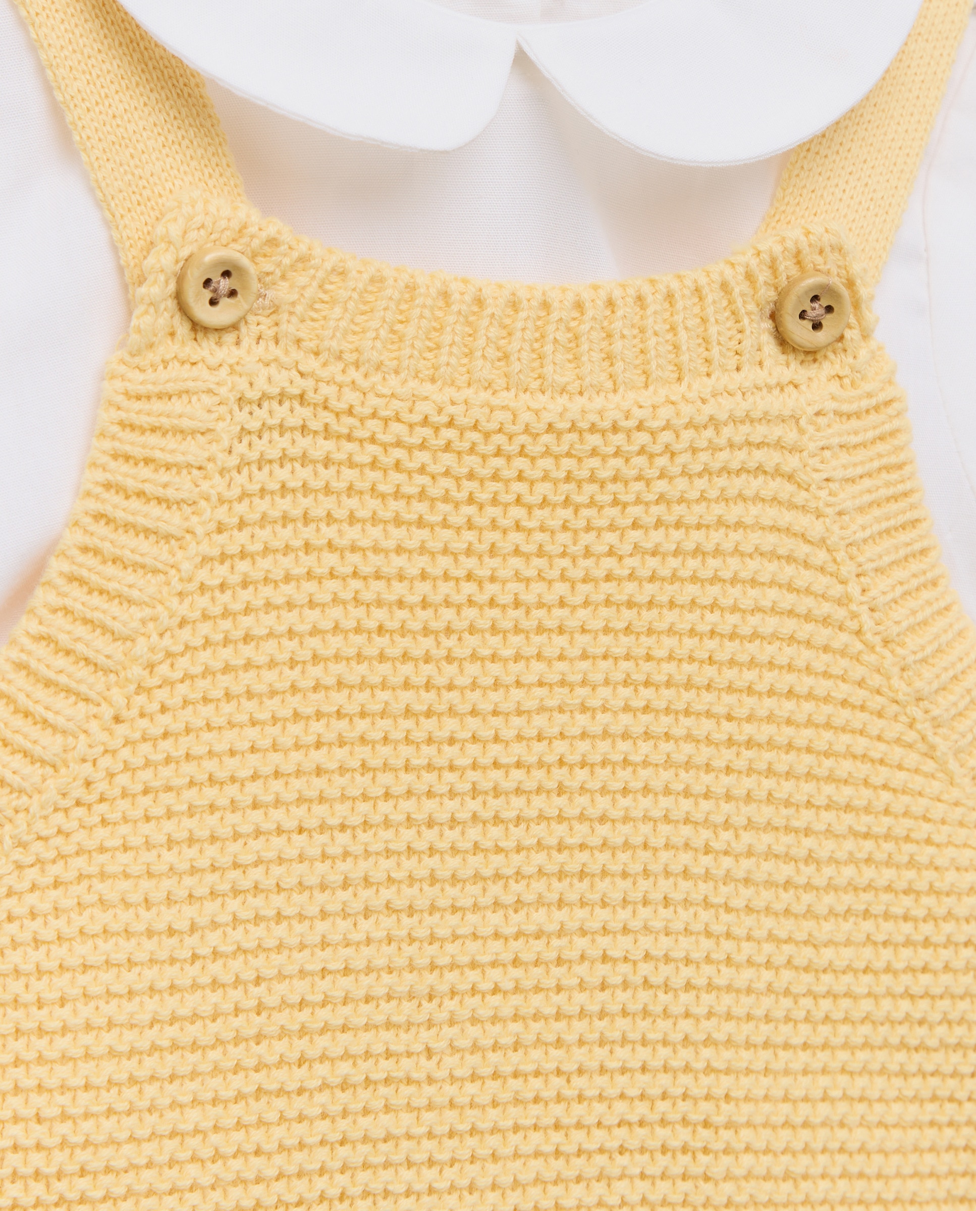 Conjunto 2 piezas de recién nacido tricot link 310 Amarillo claro-4