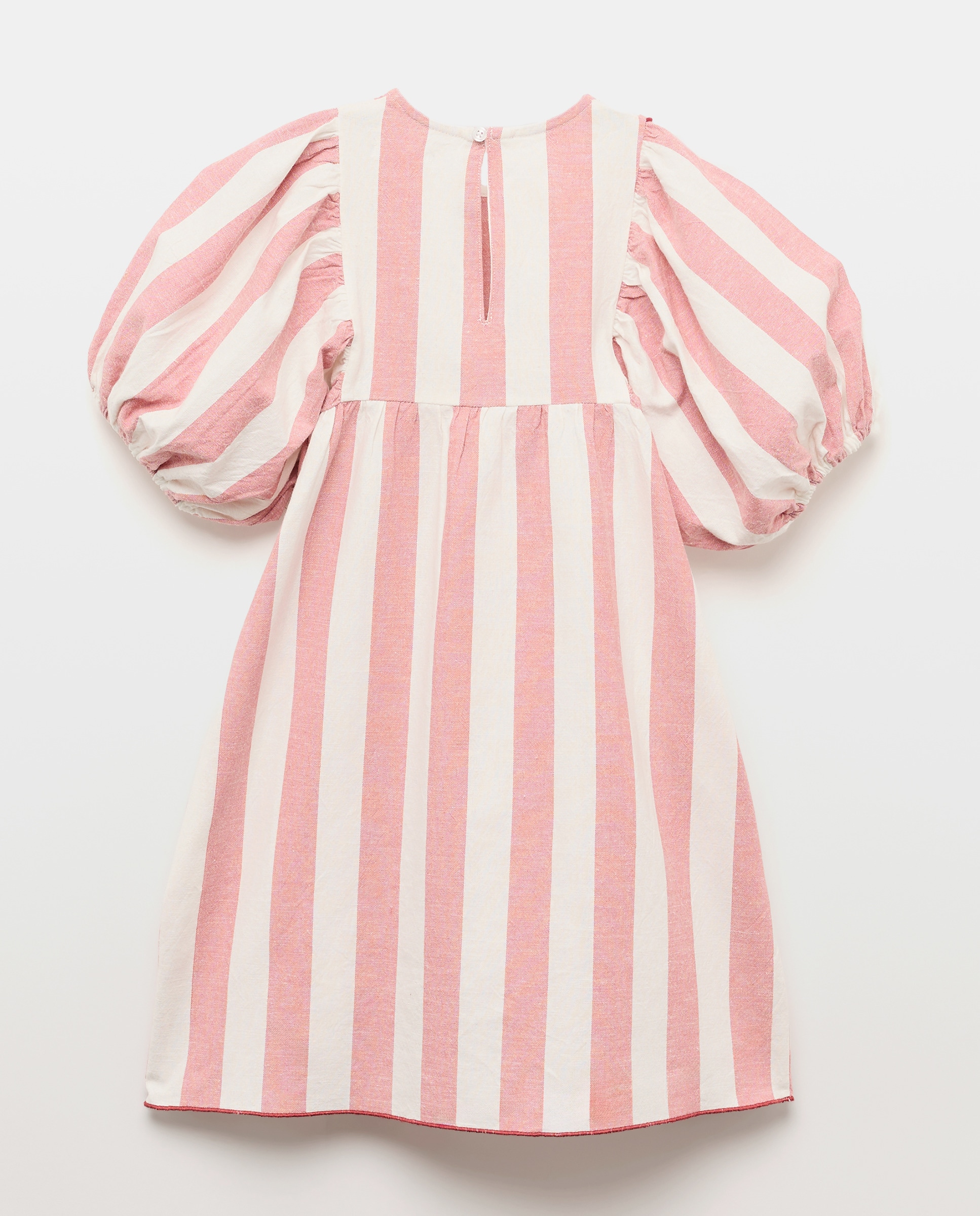 Vestido niña estampado family 200 Rosa-2
