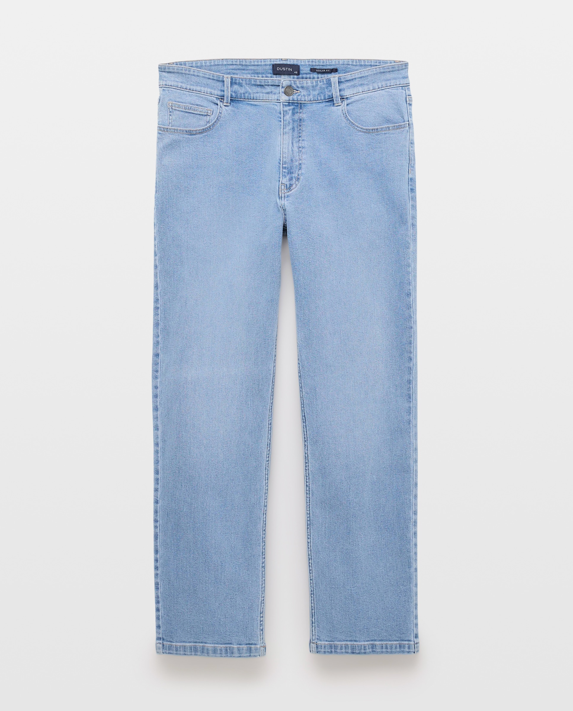 Jeans regular de homem Azul-marinho-4