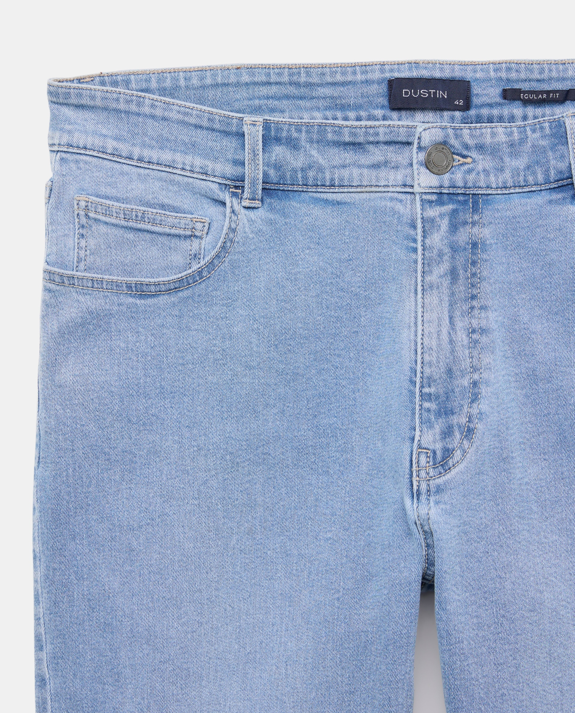 Jeans regular de homem Azul-marinho-5