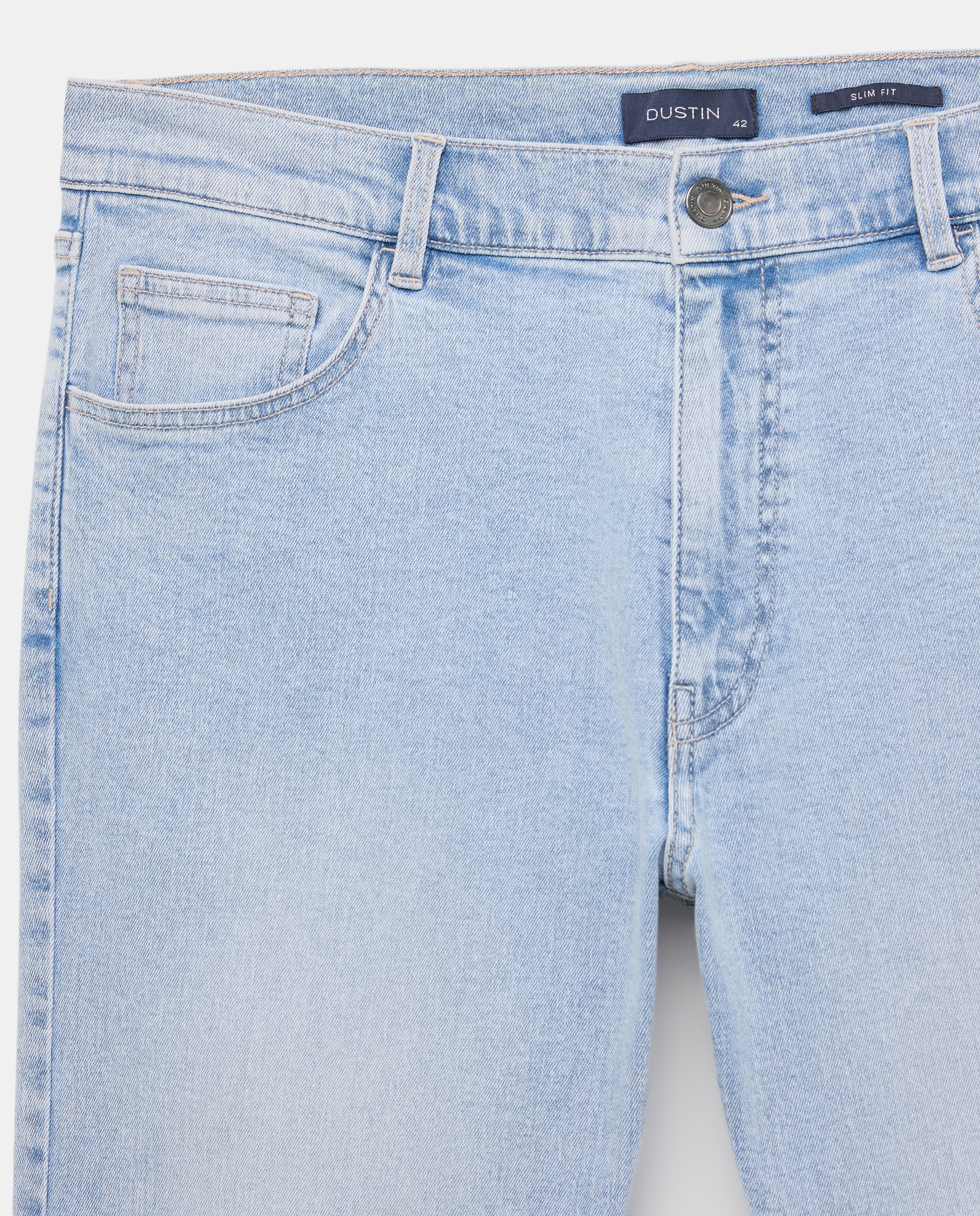 Jeans de Cinco Bolsos Azul-marinho-5