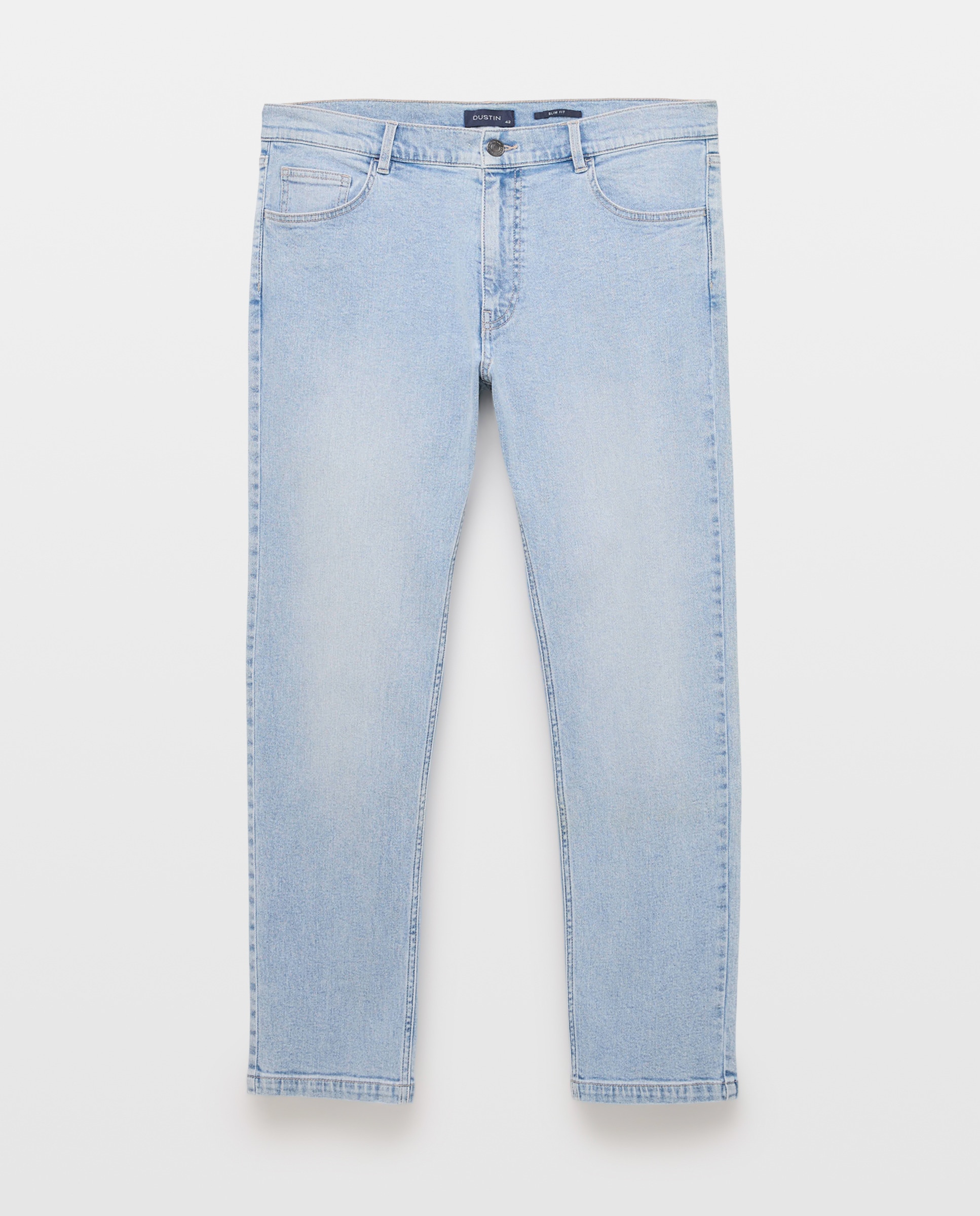 Jeans de Cinco Bolsos Azul-marinho-4