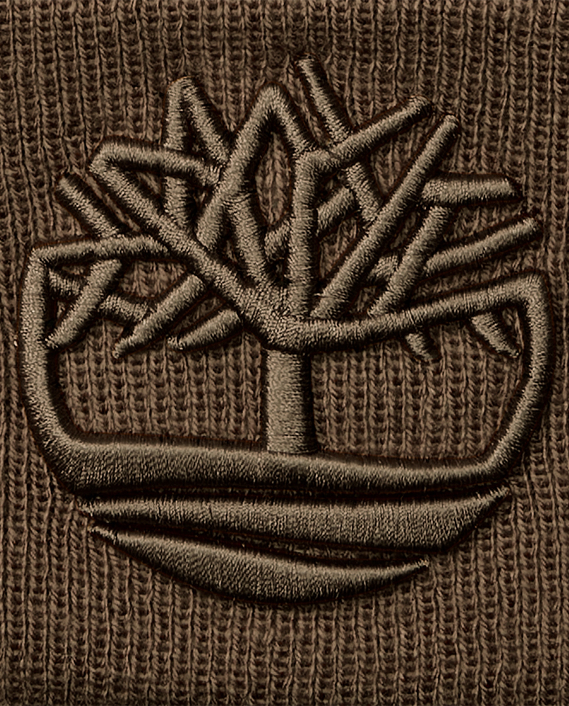 Gorro de Malha Castanho-3