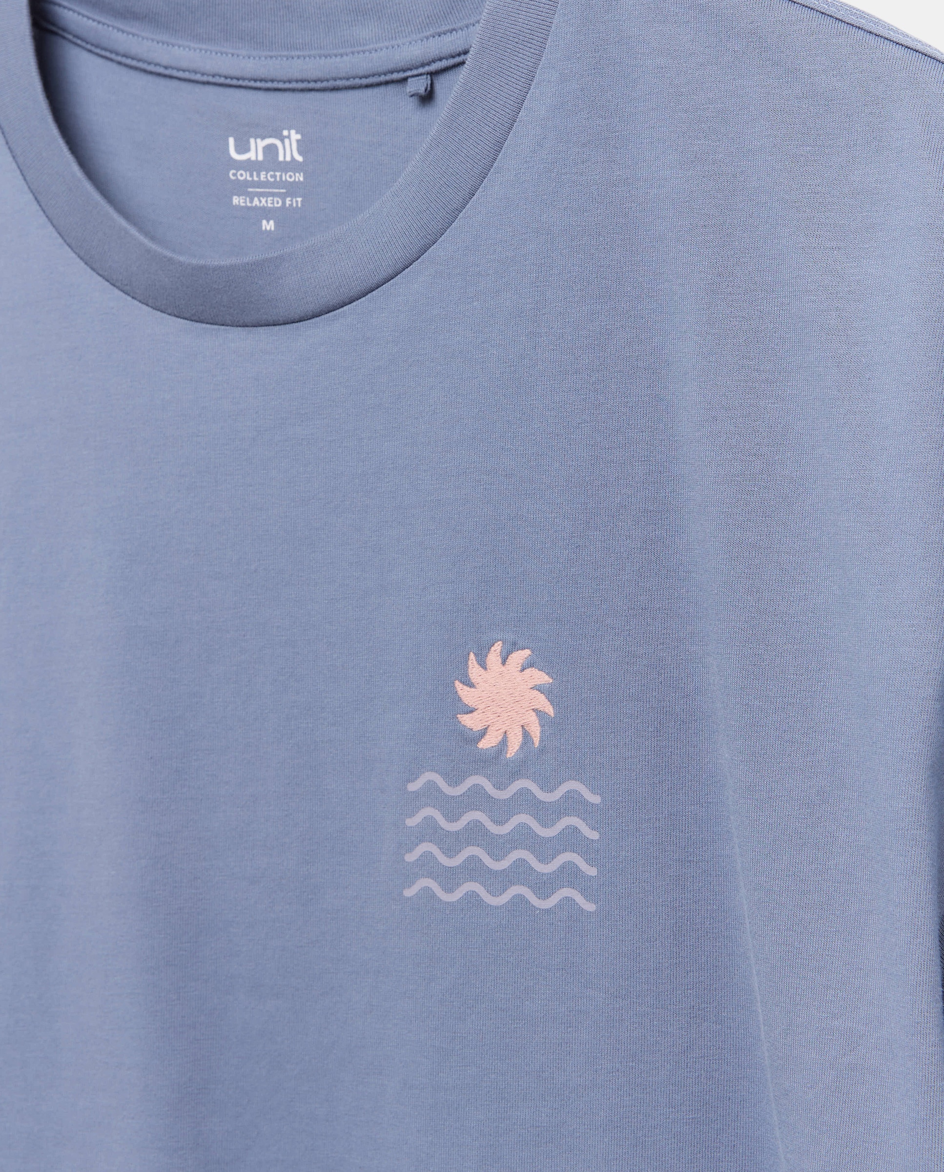 Camiseta de hombre manga corta sol y olas 400 Azul-6